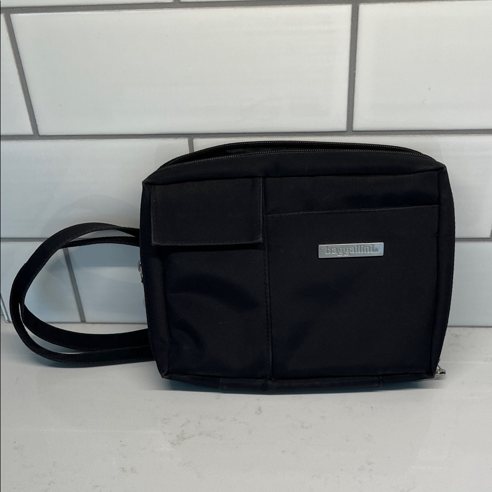 Baggallini Black Nylon bag with Strap